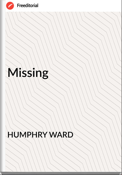 HUMPHRY WARD Missing