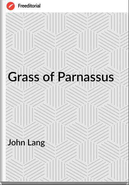 John Lang Grass of Parnassus