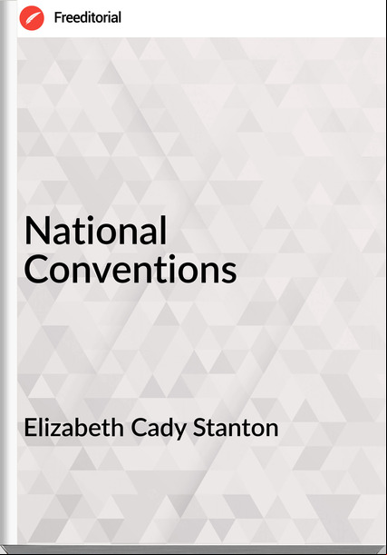 Elizabeth Cady Stanton National Conventions